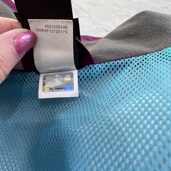 The North Face Shell HyVent Purple Jacket Coat Size XL Xlarge 18 - Picture 9 of 11